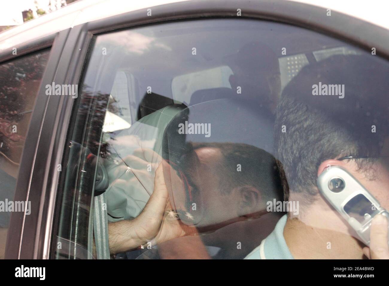 Arrestation By French Police Of Patrick Gateau Presumed Killer Of Nelly Cremel At Police Departement Of Meaux France On June 13 05 Photo By Mousse Abaca Stock Photo Alamy
