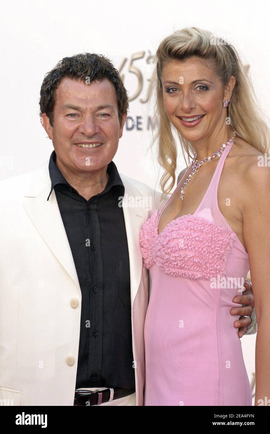 French actor Martin Lamotte and his wife attend the TF1 party as part of the 45th Monte-Carlo Television Festival in Monaco, on June 30, 2005. Photo by Gerald Holubowicz/ABACAPRESS.COM Stock Photo