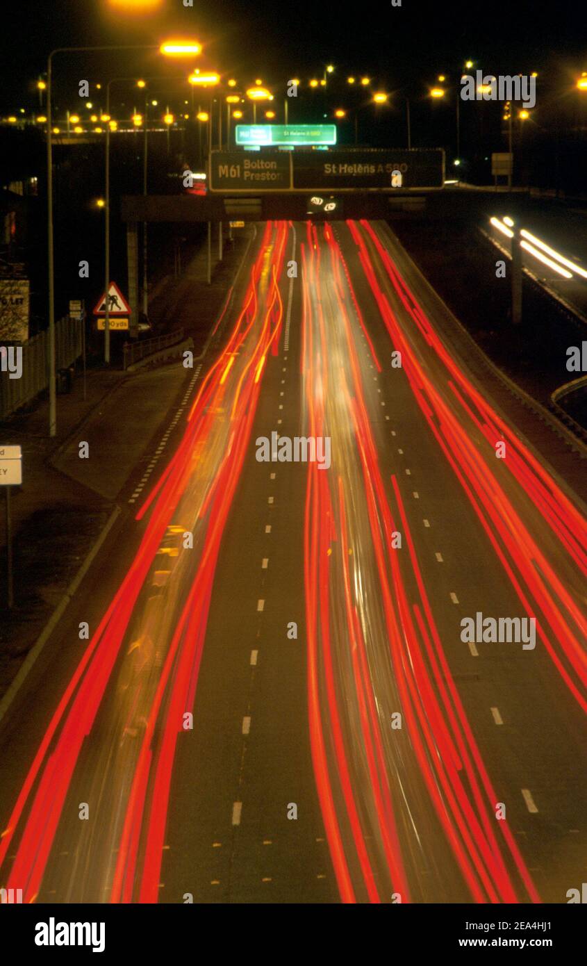 East Lancs Road A580 1998, Swinton, Manchester Stock Photo Alamy