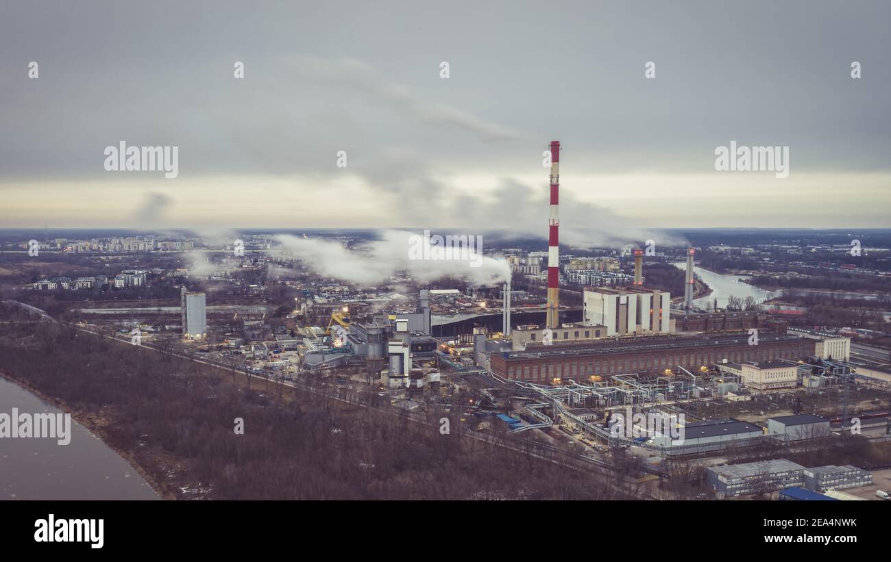 Heat and power plant hi-res stock photography and images - Alamy
