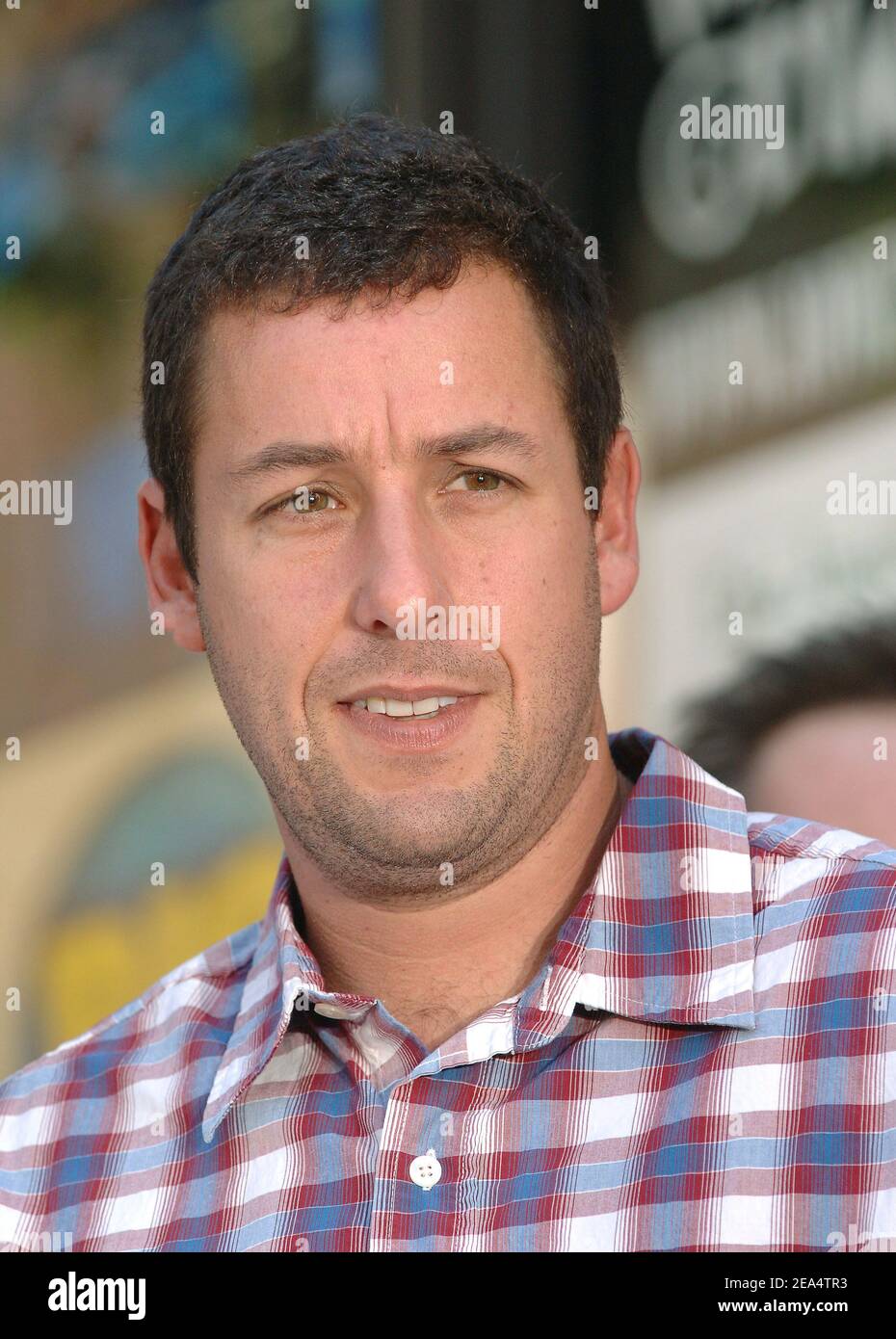 Adam Sandler attends the ceremony where comedian Chris Farley is ...