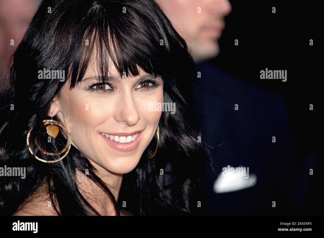 U.S actress Jennifer Love Hewitt at the Ed Sullivan Theatre for a guest appearance on the David Letterman Show in New York City, NY, USA, on September 20, 2005. Photo by Charles Guerin/ABACAPRESS.COM. Stock Photo