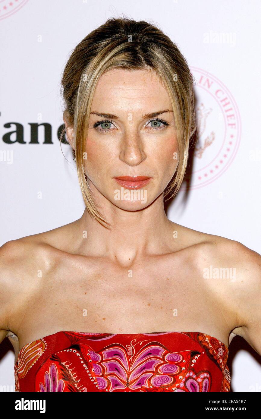 Ever Carradine attends the premiere of ABC 'Commander-in-Chief' at the