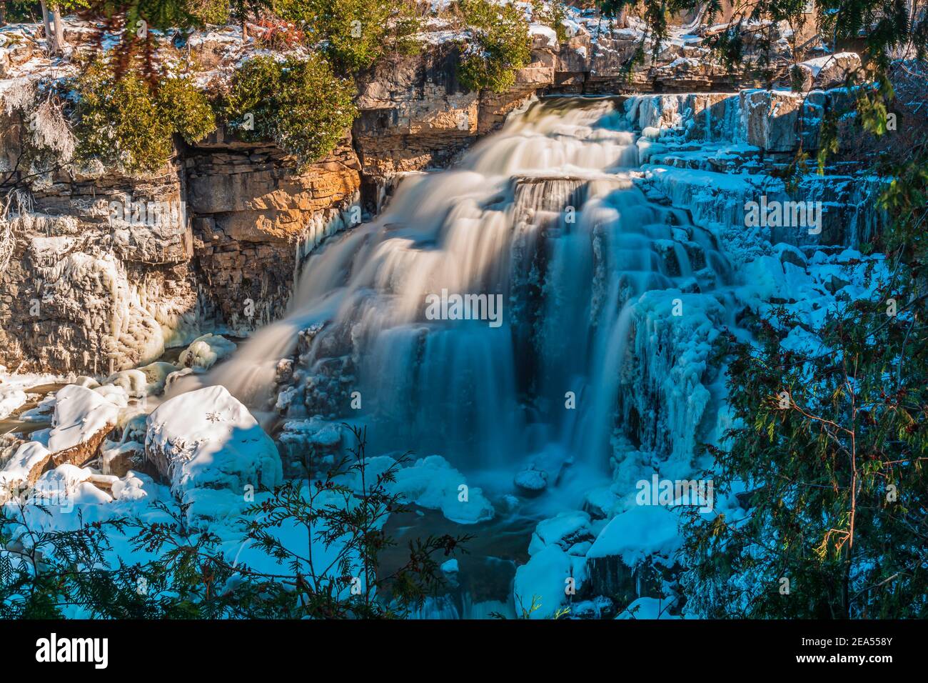 Inglis Falls Conservation Area Owen Sound Ontario Canada Stock Photo ...