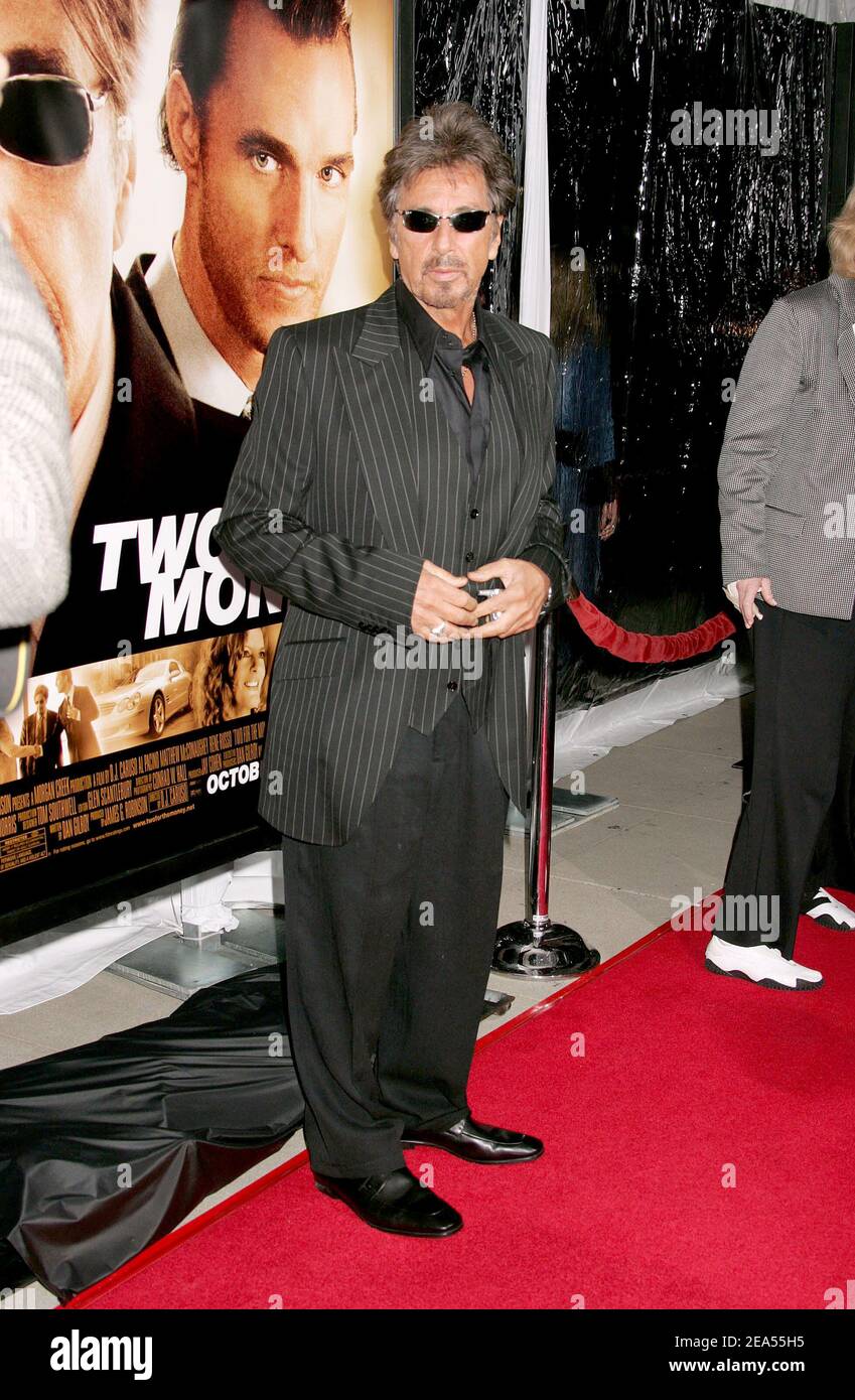 Al pacino two for the money 2005 hi-res stock photography and images
