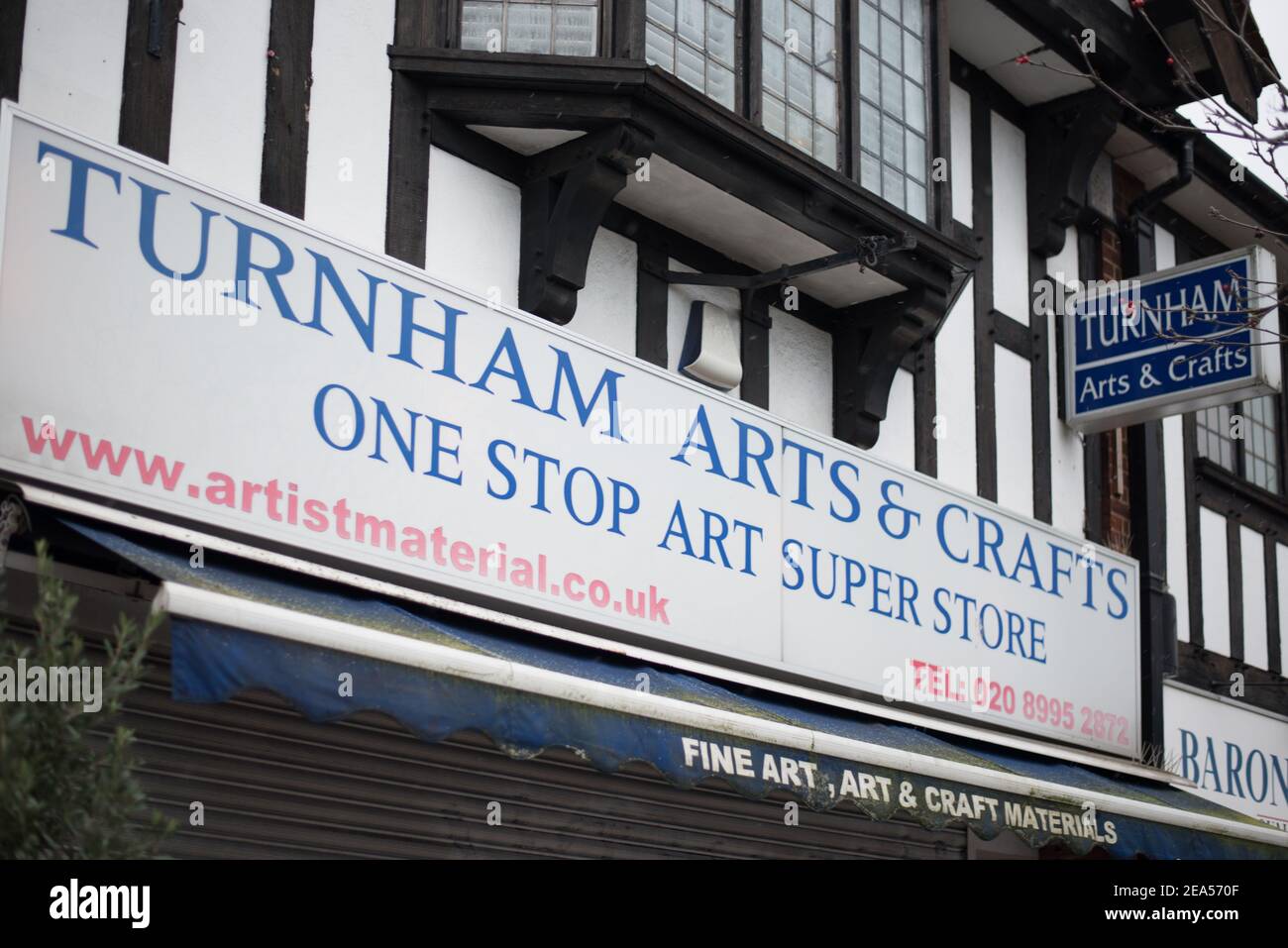 Logo Shop Sign Store Brand Front Retail Retailer Turnham Arts & Crafts