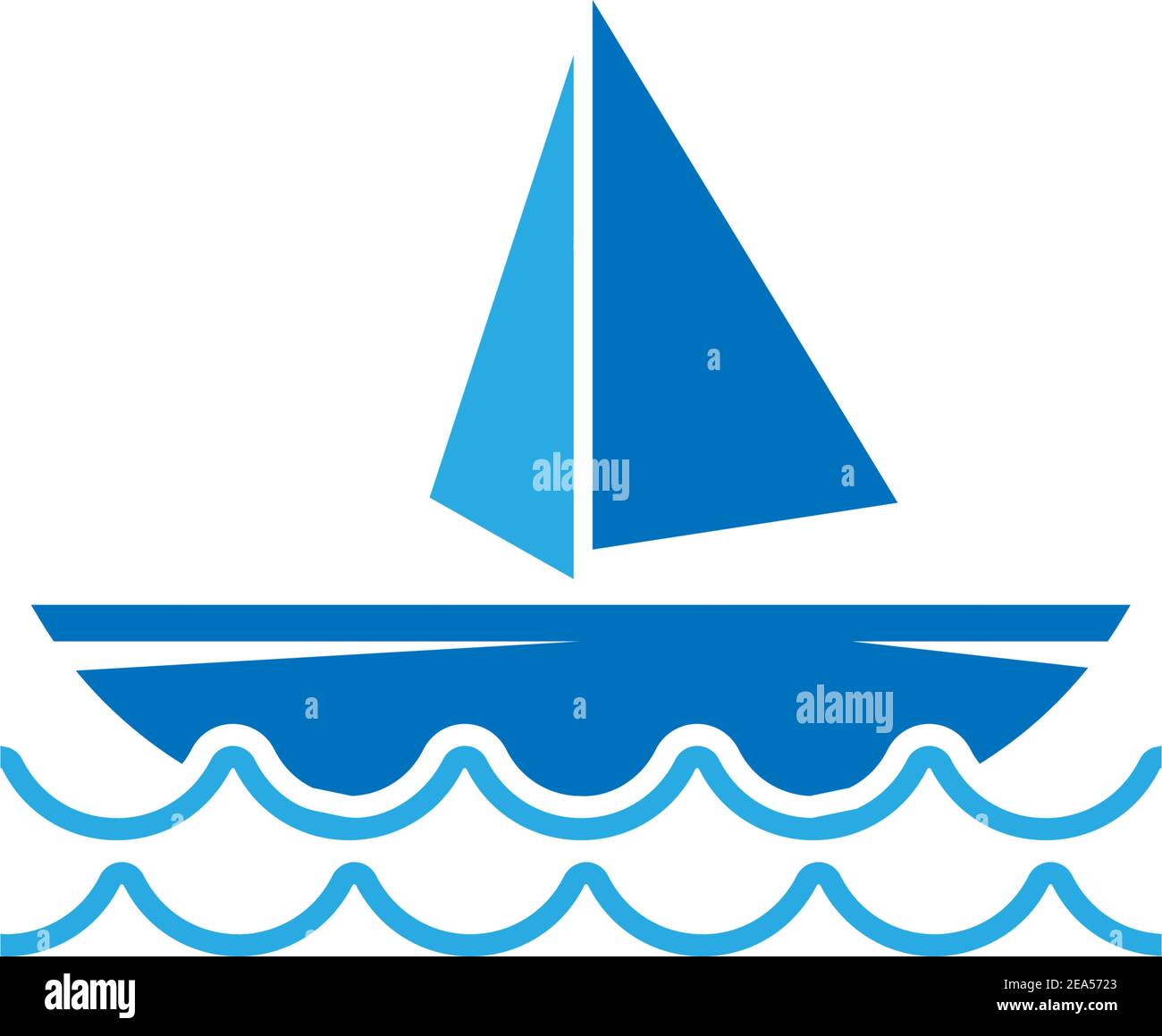 Cruise ship logo icon design template vector illustration Stock Vector ...