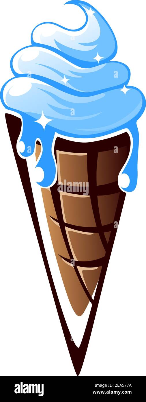 The blue cone Stock Vector Images - Alamy