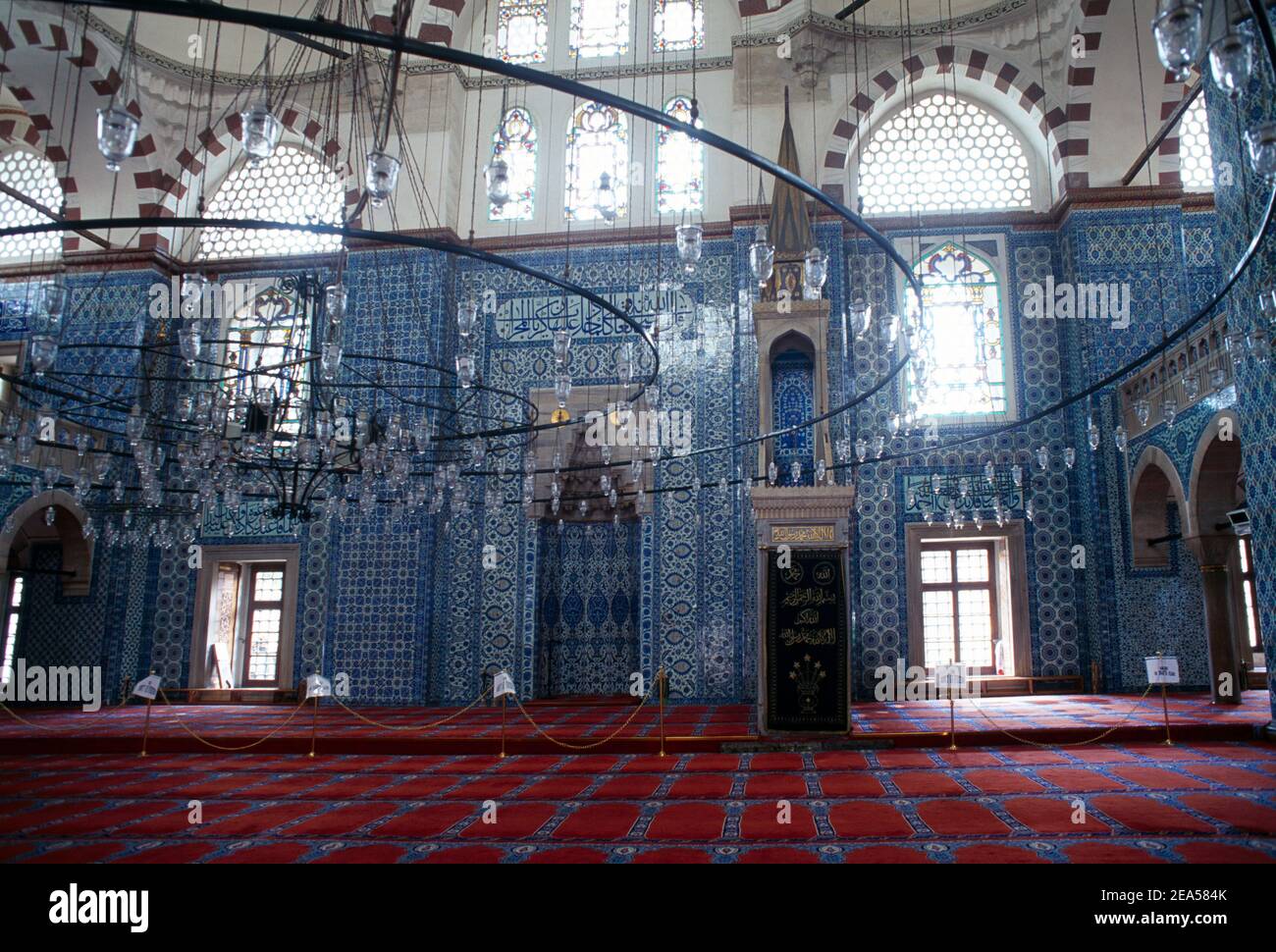 Sousse Tunisia Great Mosque Prayer Mats Stock Photo