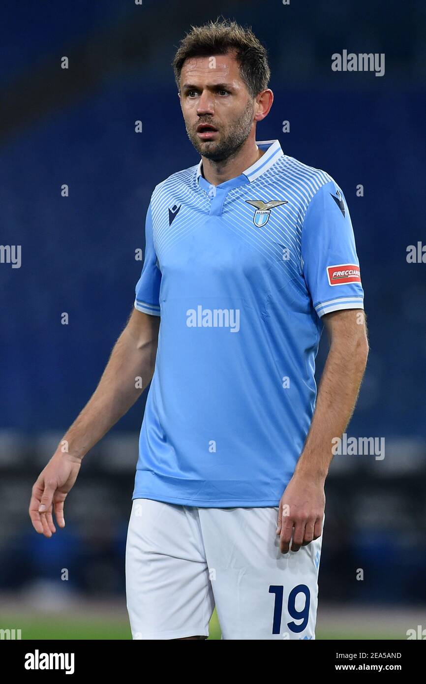 Rome Ita 07th Feb 21 2 7 21 Senad Lulic Of Lazio Ss Lazio V Cagliari Serie A Photo By Ipa Sipa Usa Credit Sipa Usa Alamy Live News Stock Photo Alamy