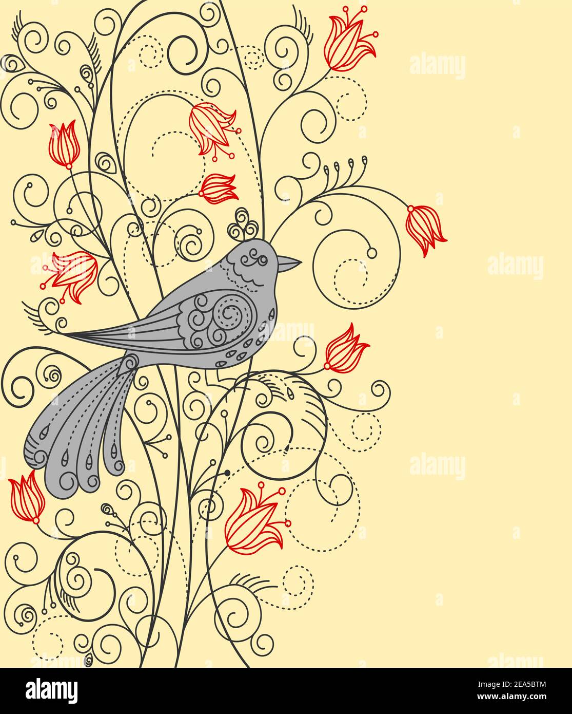 Creative Bird Abstract Abstract Bird Design