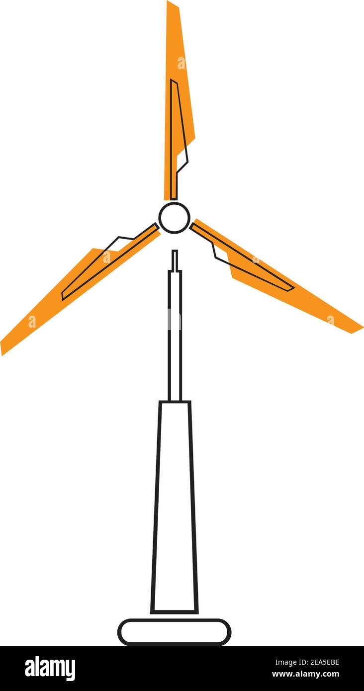 turbine windmill energy icon vector illustration design - Vector Stock Vector