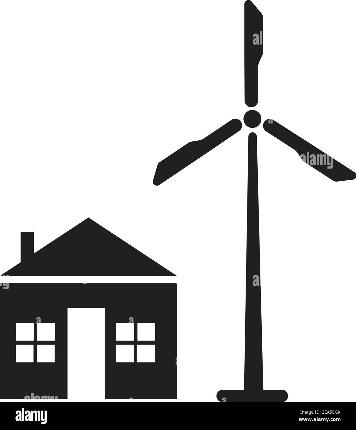 turbine windmill energy icon vector illustration design - Vector Stock Vector