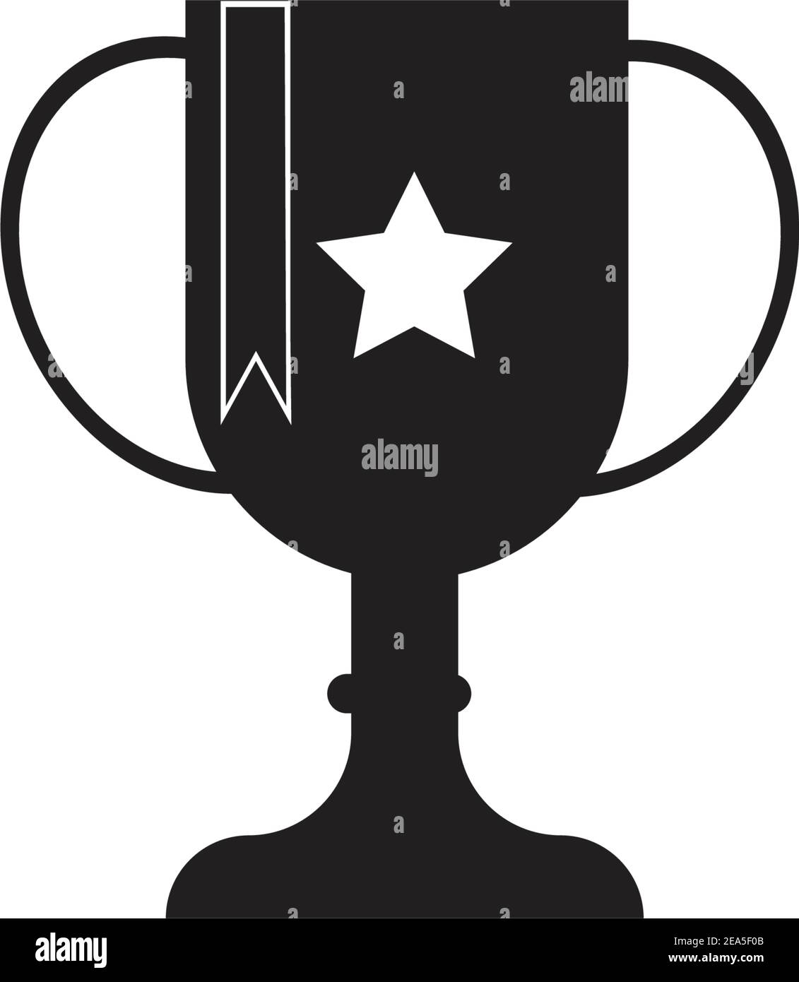 trophy icon vector illustration design template Stock Vector Image ...
