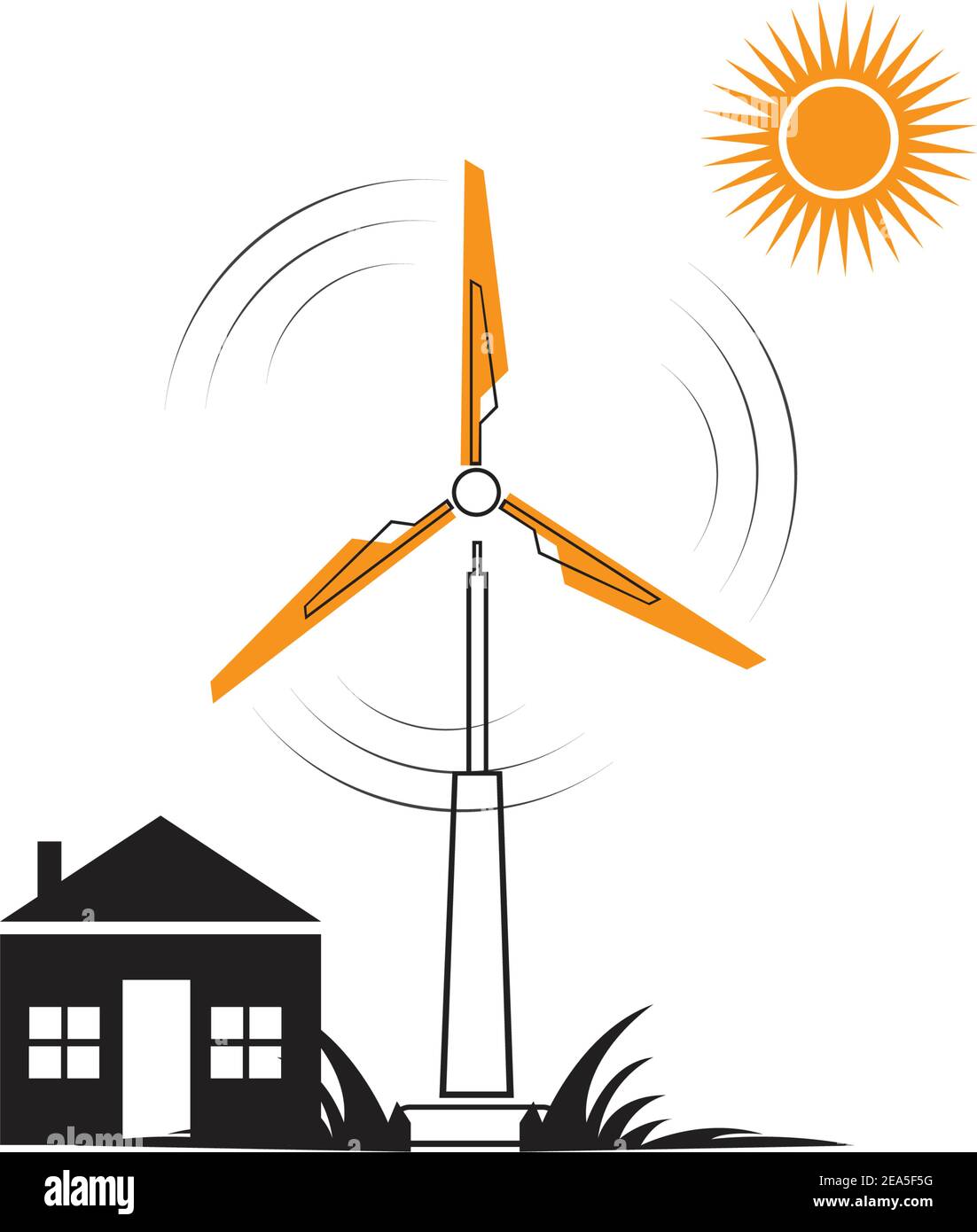 turbine windmill energy icon vector illustration design - Vector Stock Vector