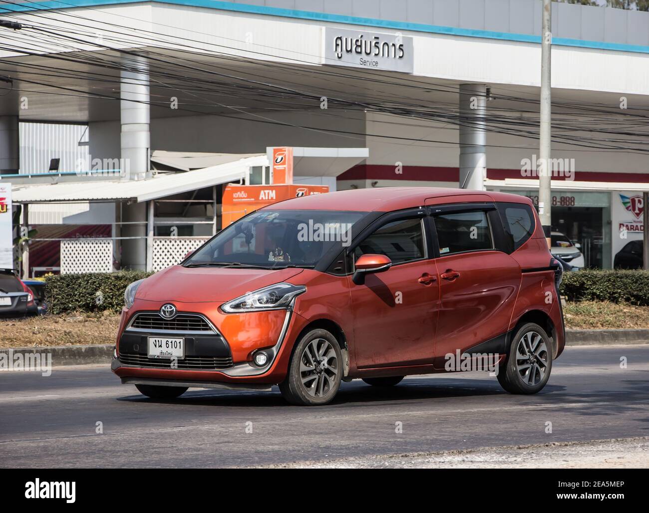 Chiangmai, Thailand - January 19 2021: New Product of Toyota Automobile ...