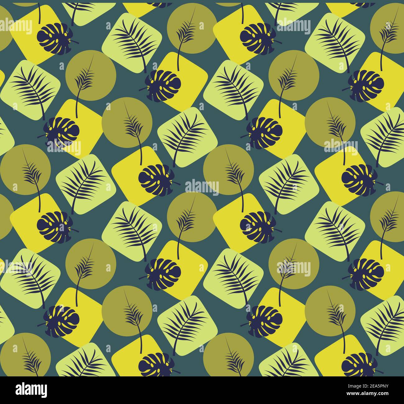 Abstract shapes background leaves Stock Vector Images - Alamy