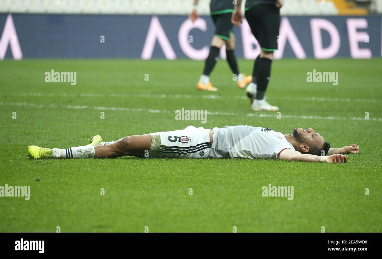 BesiktasâÂ€Â™s Josef De Souza during Galatasaray - Besiktas Turkish Super  League Game at Galatasaray TT Arena in Istanbul, Turkey, on May 9, 2021.  Photo by Tolga Adanali/Depo Photos/ABACAPRESS.COM Stock Photo - Alamy