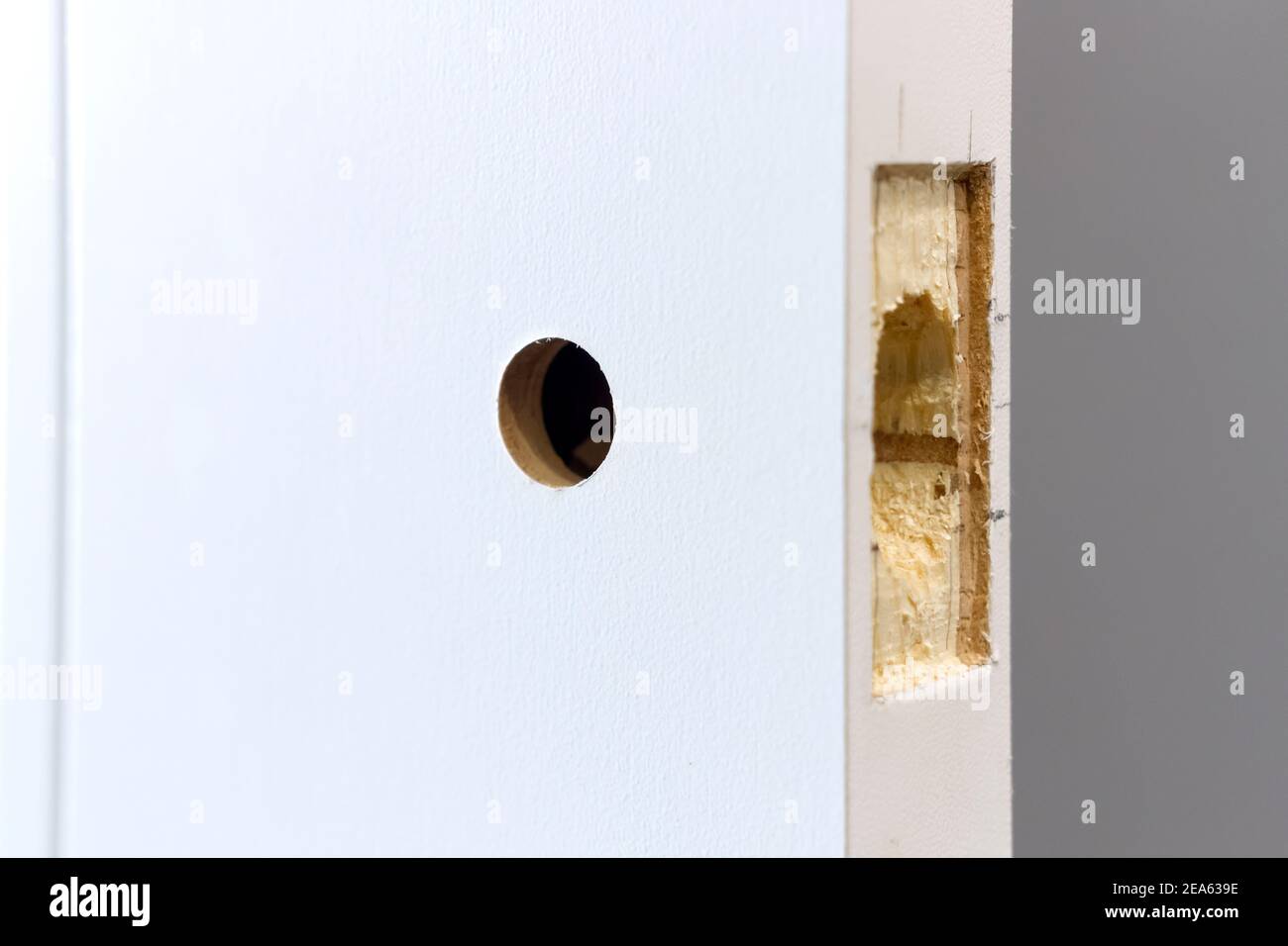 Doorknob Installation Hi Res Stock Photography And Images Alamy