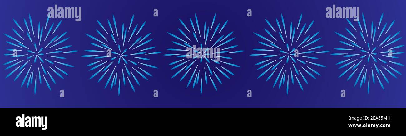 Elegant blue banner for web presentations Stock Vector
