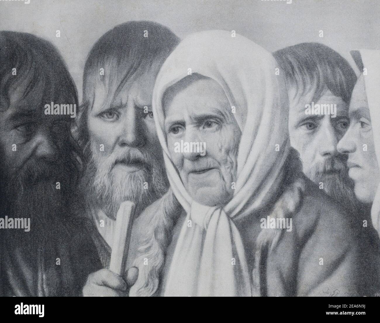 Russian peasants hi-res stock photography and images - Alamy
