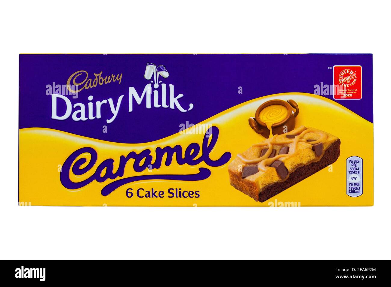 Dairy milk caramel cake slices hires stock photography and images Alamy