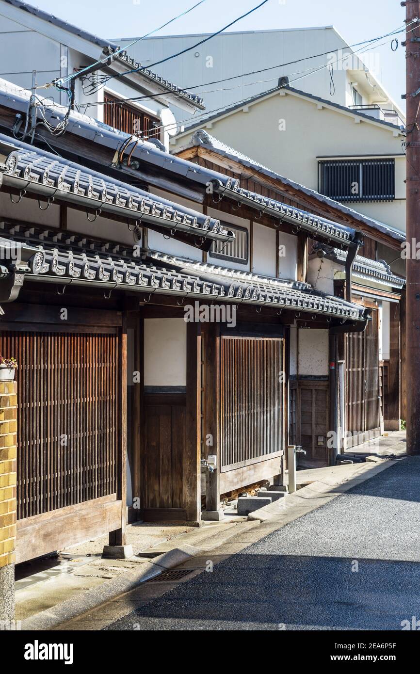Japan nara machiya traditional house hires stock photography and