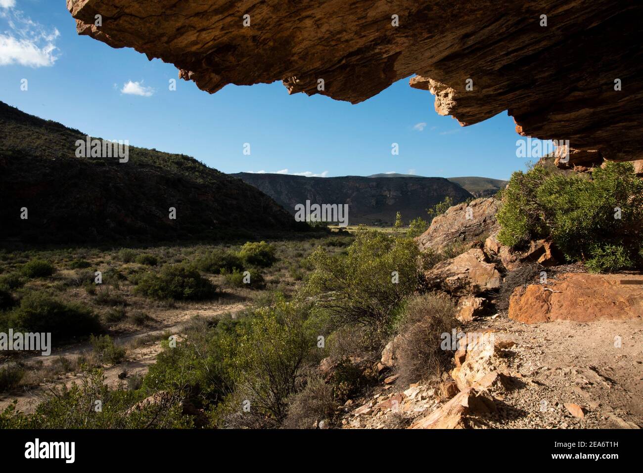 Landscape, Baviaanskloof, South Africa Stock Photo