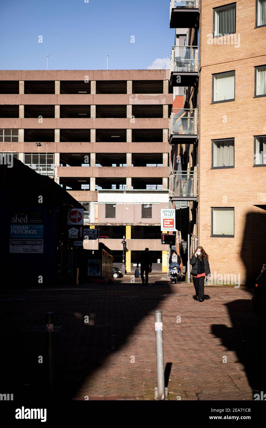 Reading car park, Berkshire Stock Photo Alamy