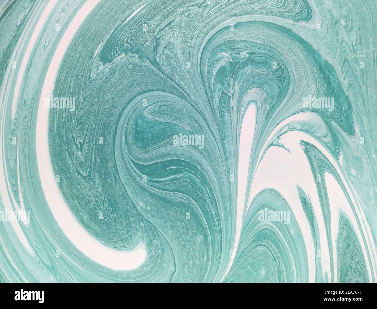Light green and white abstract background from fluid art, wallpaper ...