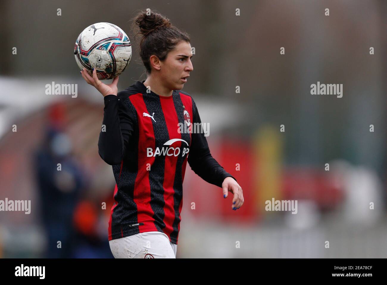 Valentina Bergamaschi (AC Milan) during AC Milan vs ACF Fiorentina femminile,  Italian football Serie A Wome - Photo .LiveMedia/Francesco Scaccianoce  Stock Photo - Alamy