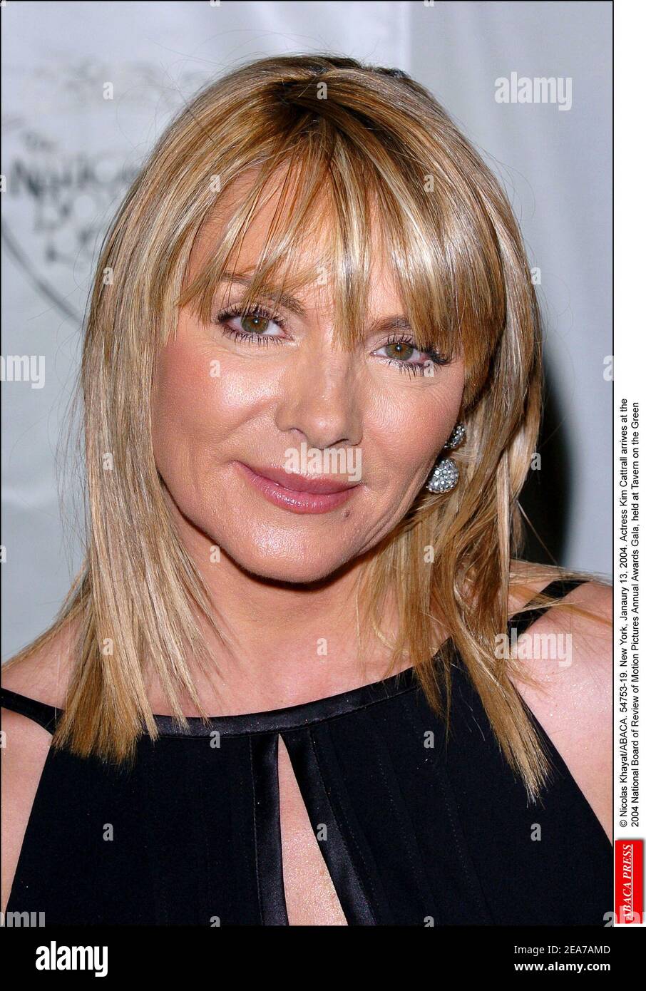 Actress Kim Cattrall arrives at the 2004 National Board of Review of ...