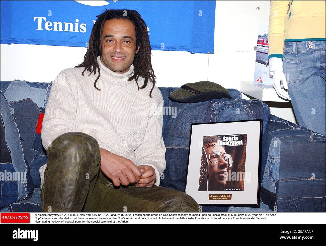 Yannick noah le coq sportif hi res stock photography and images