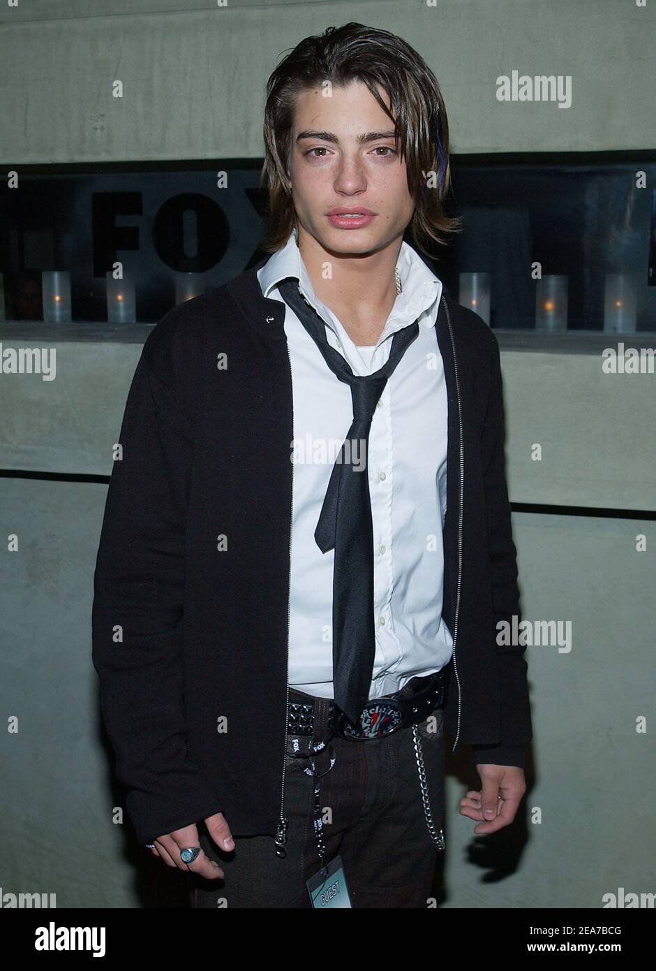 Andrew Lawrence arriving at the Fox MidSeason Party for the