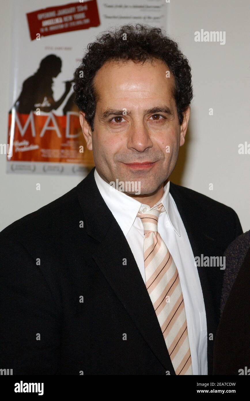Director Tony Shalhoub arrives at the Made Up premiere at the Angelika Film Centre in New York