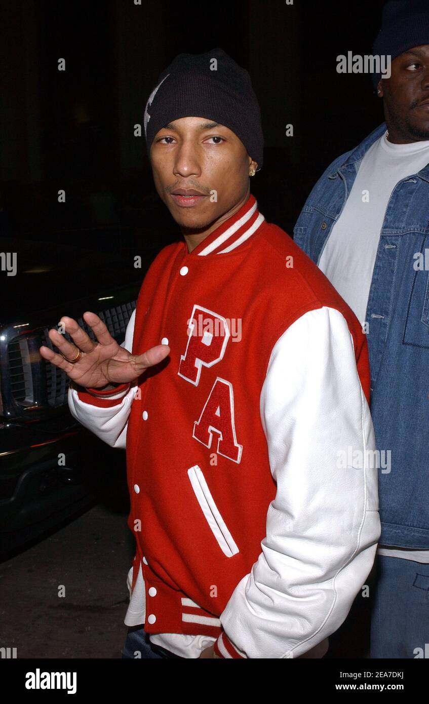 Lionel Hahn/ABACA. 55475-11. Houston-TX-USA. January 31, 2004. Pharrell  Williams attends the 5th Annual Playboy's Super Bowl Party. Houston,  January 31, 2004 Stock Photo - Alamy