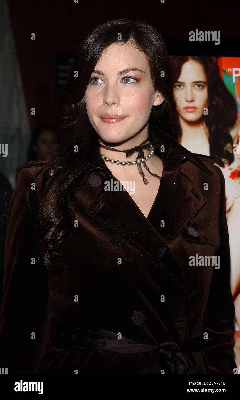 Liv Tyler arrives at The Dreamers premiere held at the Beekman theatre ...
