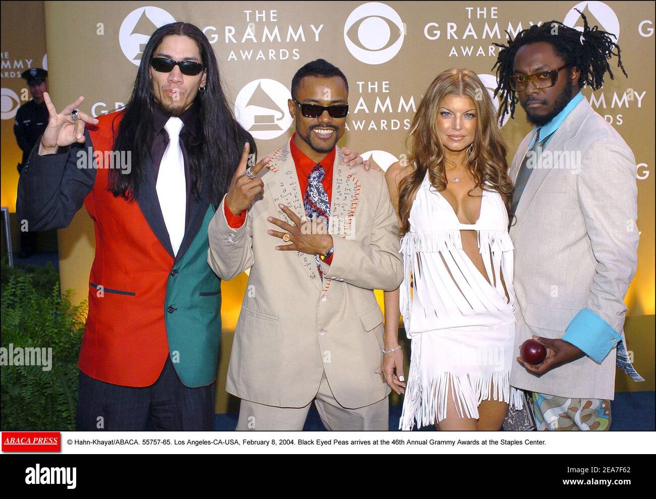 US singer Fergie from Black Eye Peas during Louis Vuitton the men's  2009-2010 spring-summer ready to wear (French PAP) collection show held at  'Le 104 Centquatre' in Paris, France, on Juin 25