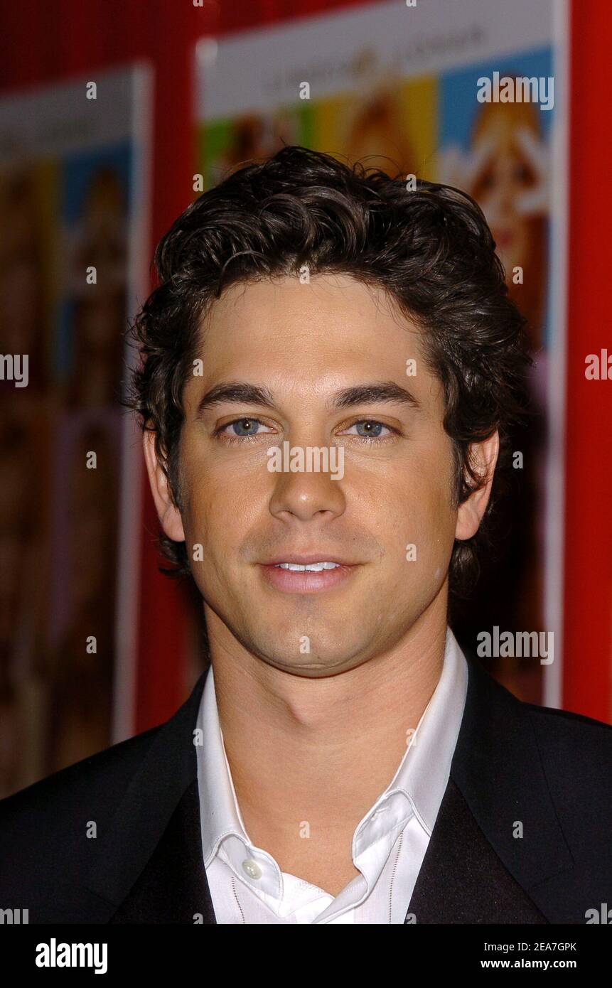 Cast member Adam Garcia poses as he arrives at the Confessions Of A