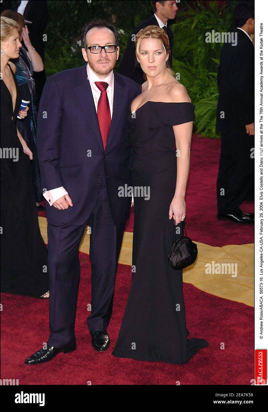 Elvis costello wife diana krall hi-res stock photography and images - Alamy