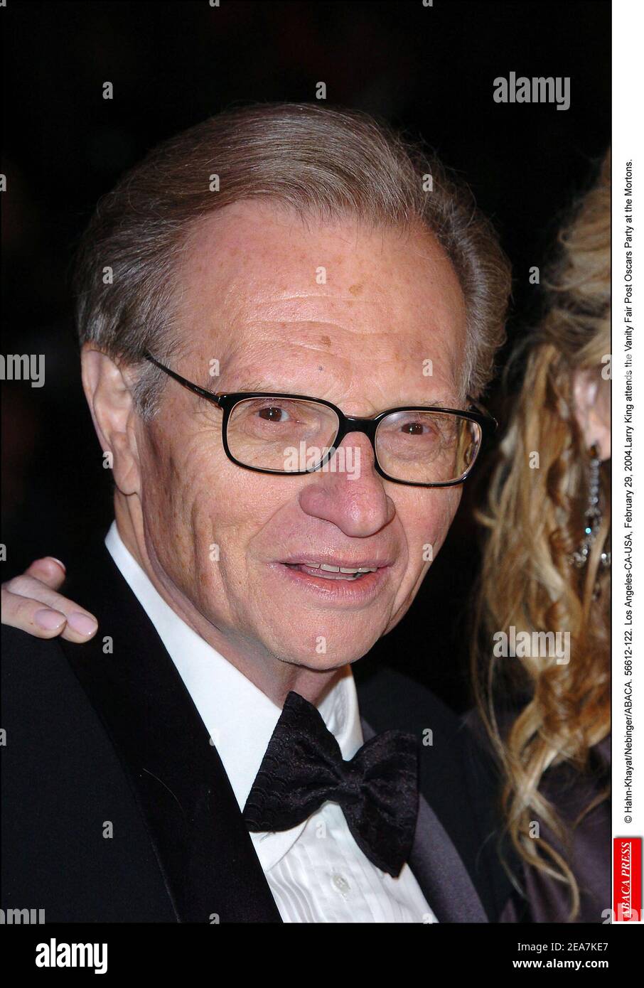 Larry King attends the Vanity Fair Post Oscars Party at the Mortons