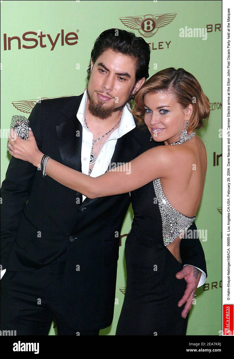 Carmen electra dave navarro hi res stock photography and images Alamy
