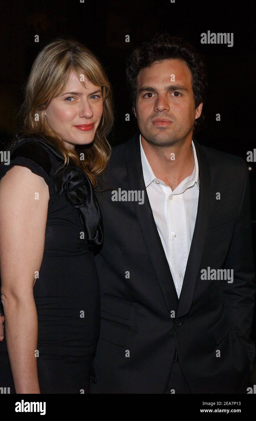 Cast member Mark Ruffalo and Sunrise attend the world premiere of ...