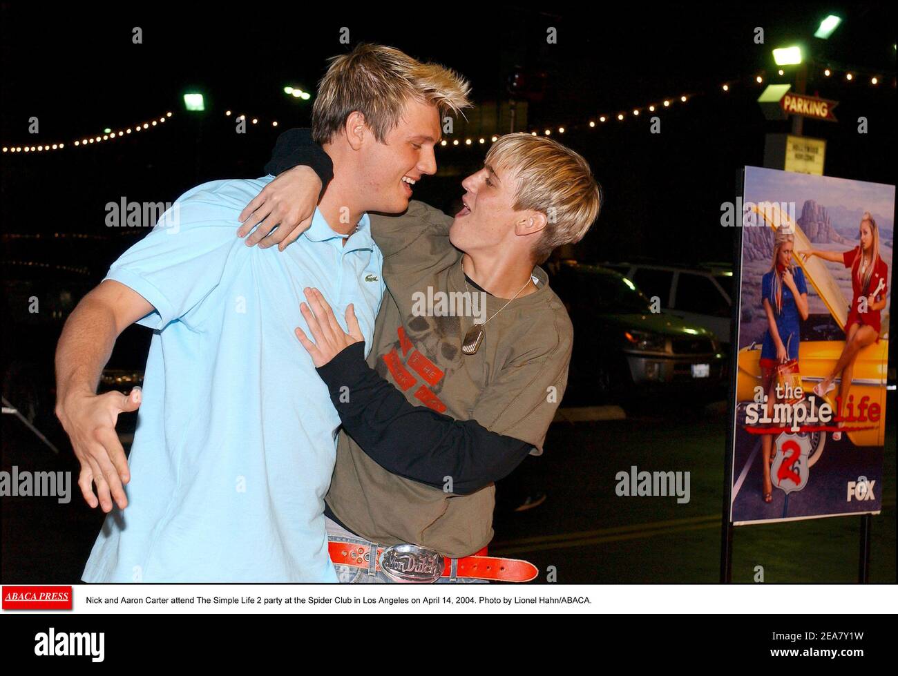 Nick Carter And Aaron Carter Fight