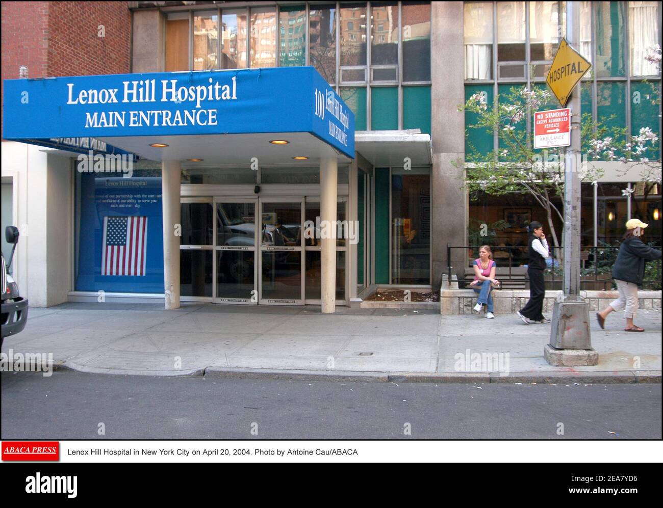 Lenox Hill Hospital in New York City on April 20, 2004. Photo by
