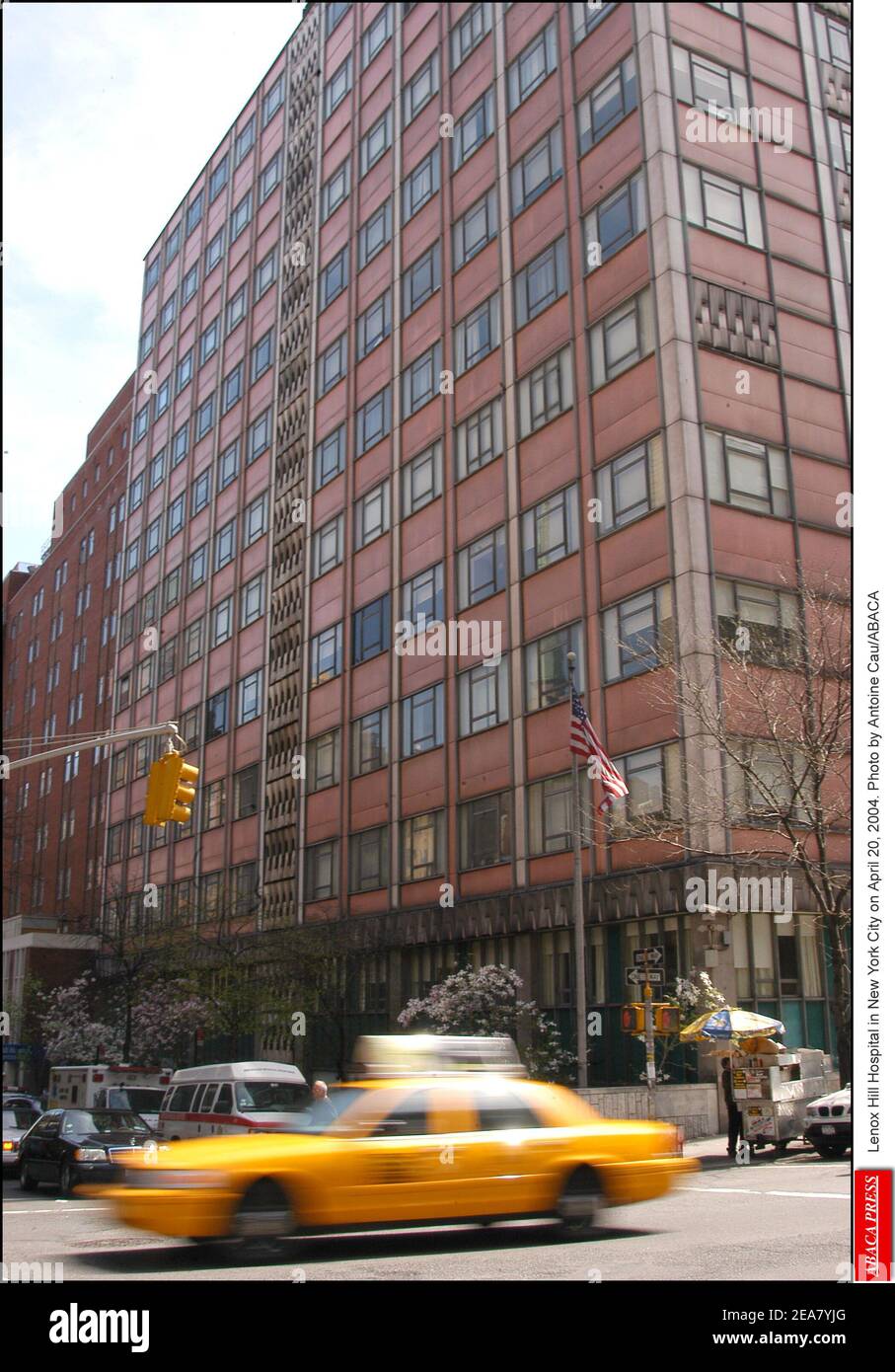 Lenox Hill Hospital in New York City on April 20, 2004. Photo by