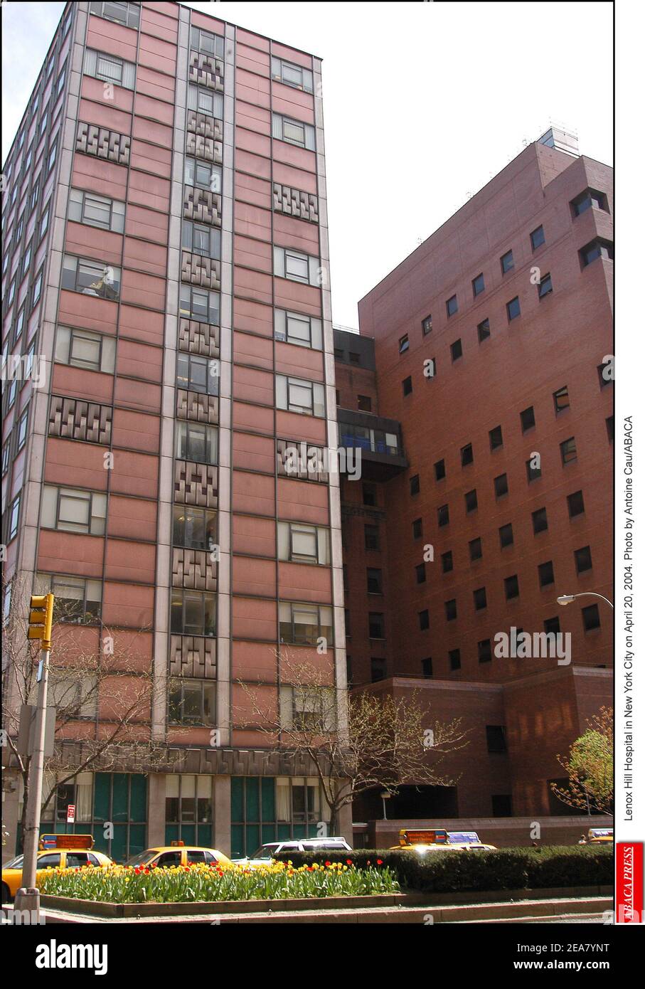 Lenox Hill Hospital in New York City on April 20, 2004. Photo by