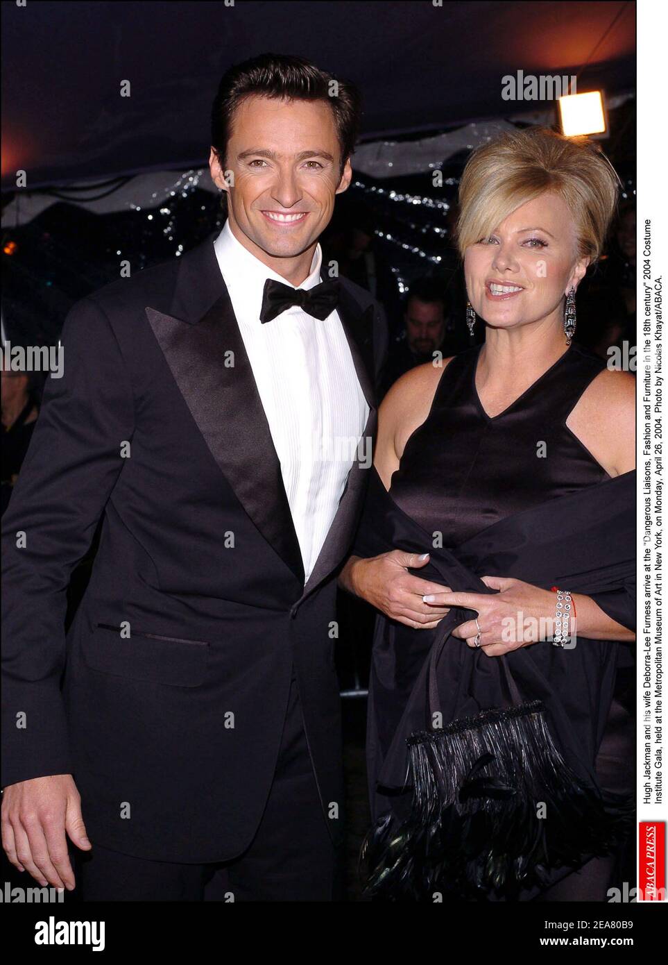 Hugh jackman deborra new york hi-res stock photography and images 