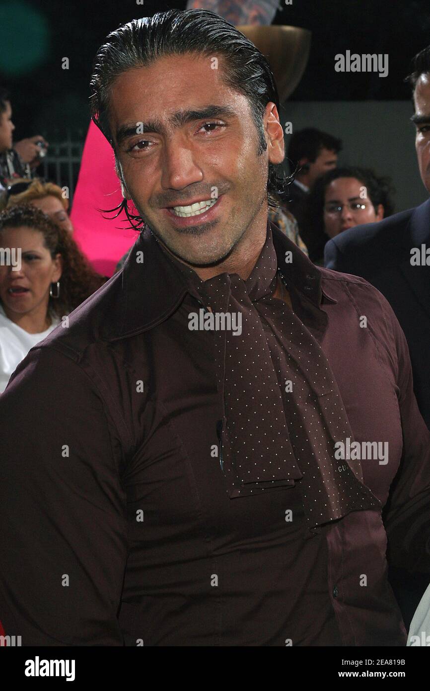 (Pictured: Alejandro Fernandez) at the Billboard Latin Music Awards at the Miami Arena on Thursday, April 29, 2004. Photo by Ingrid Pokel/ABACA Stock Photo