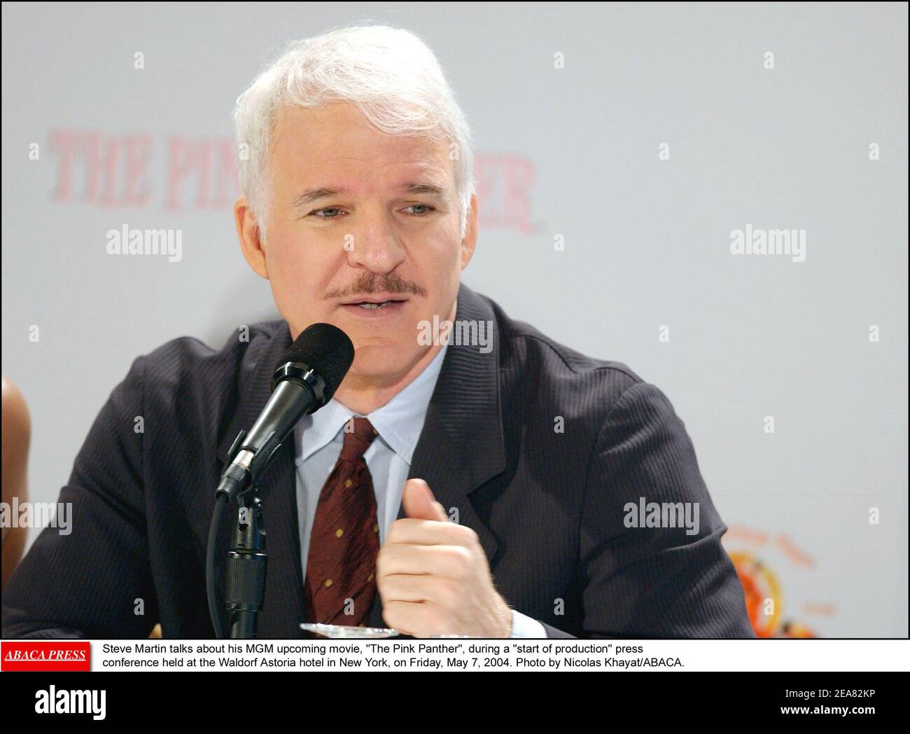 Steve Martin talks about his MGM upcoming movie, The Pink Panther ...